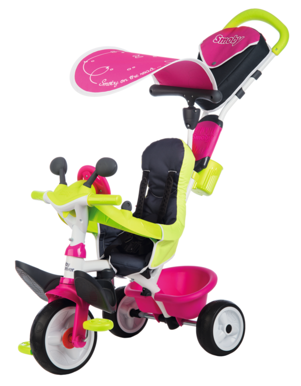 Smoby baby driver confort 2 roze